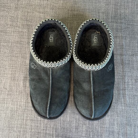 UGG Tasman Black Slippers Slides Womens Size US 7.5-8 - Picture 3 of 7